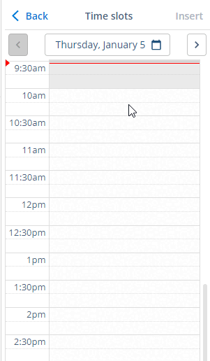 Time Slots in Outlook - Revenue Grid Knowledge Base