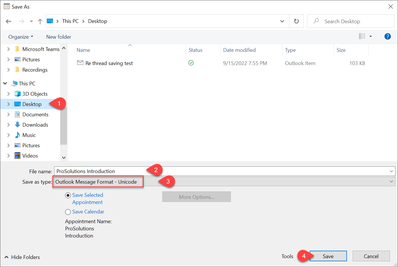 Export outlook items revenue grid knowledge base